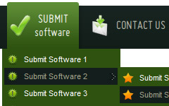 Homepage Submenue Buttons Simple Collapsible Menu Javascript