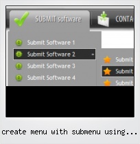Create Menu With Submenu Using Dhtml