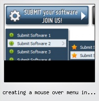 Creating A Mouse Over Menu In Flash