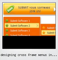 Designing Cross Frame Menus In Html