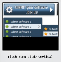Flash Menu Slide Vertical