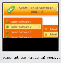 Javascript Css Horizontal Menu With Iframes