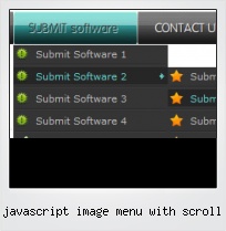 Javascript Image Menu With Scroll