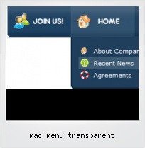 Mac Menu Transparent