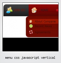 Menu Css Javascript Vertical