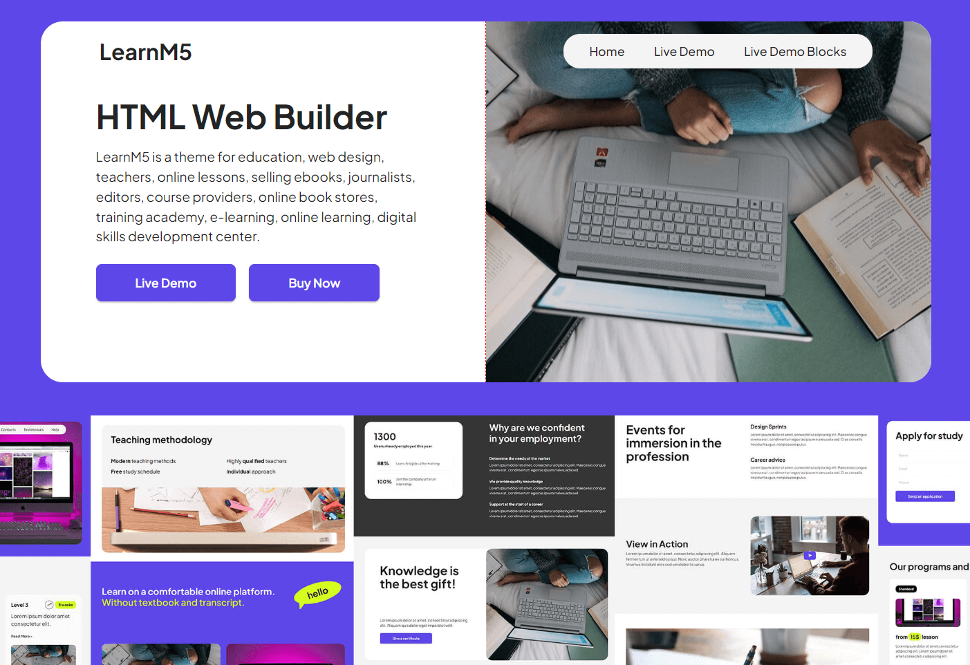  HTML Website Maker