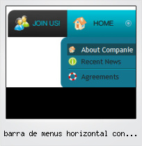 Barra De Menus Horizontal Con Java Script
