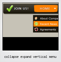 Collapse Expand Vertical Menu