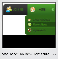 Como Hacer Un Menu Horizontal Desplegable Professional