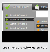Crear Menus Y Submenus En Html