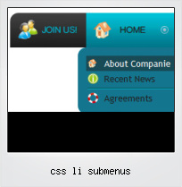 Css Li Submenus