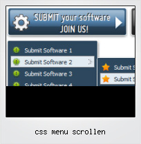 Css Menu Scrollen