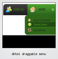 Dhtml Draggable Menu