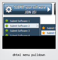 Dhtml Menu Pulldown