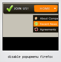 Disable Popupmenu Firefox