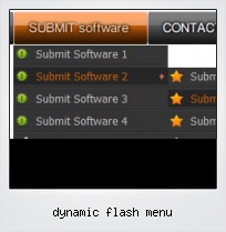 Dynamic Flash Menu
