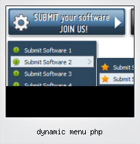 Dynamic Menu Php