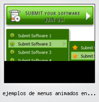 Ejemplos De Menus Animados En Java Script