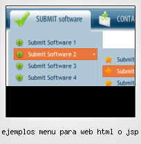 Ejemplos Menu Para Web Html O Jsp