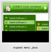 Expand Menu Java