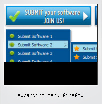 Expanding Menu Firefox