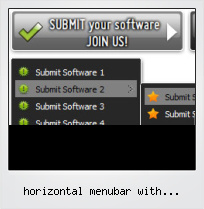 Horizontal Menubar With Horizontal Sub Menus