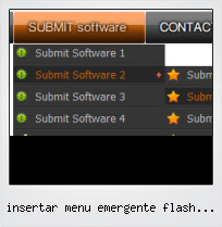 Insertar Menu Emergente Flash Pagina Html