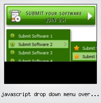 Javascript Drop Down Menu Over Flash