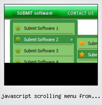 Javascript Scrolling Menu From Database