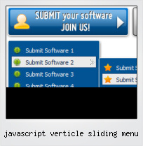 Javascript Verticle Sliding Menu