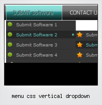 Menu Css Vertical Dropdown