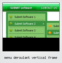 Menu Deroulant Vertical Frame