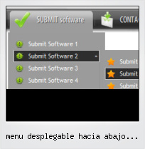 Menu Desplegable Hacia Abajo Javascript