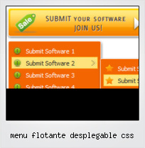 Menu Flotante Desplegable Css
