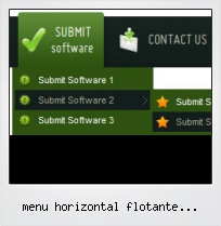 Menu Horizontal Flotante Javascript