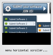 Menu Horizontal Scroller Javascript