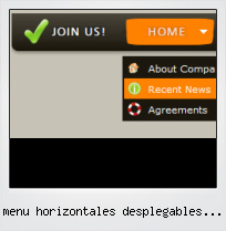 Menu Horizontales Desplegables Ejemplos Fuente