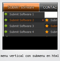 Menu Vertical Con Submenu En Html