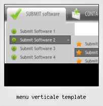 Menu Verticale Template