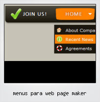 Menus Para Web Page Maker