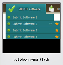 Pulldown Menu Flash