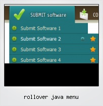 Rollover Java Menu