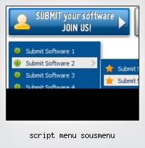 Script Menu Sousmenu