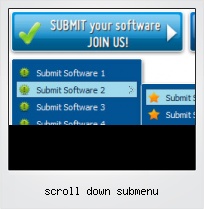 Scroll Down Submenu