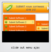 Slide Out Menu Ajax
