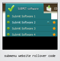 Submenu Website Rollover Code