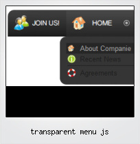 Transparent Menu Js
