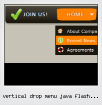 Vertical Drop Menu Java Flash Script