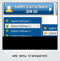 Web Menu Transparent