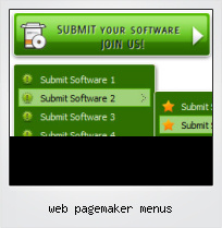 Web Pagemaker Menus